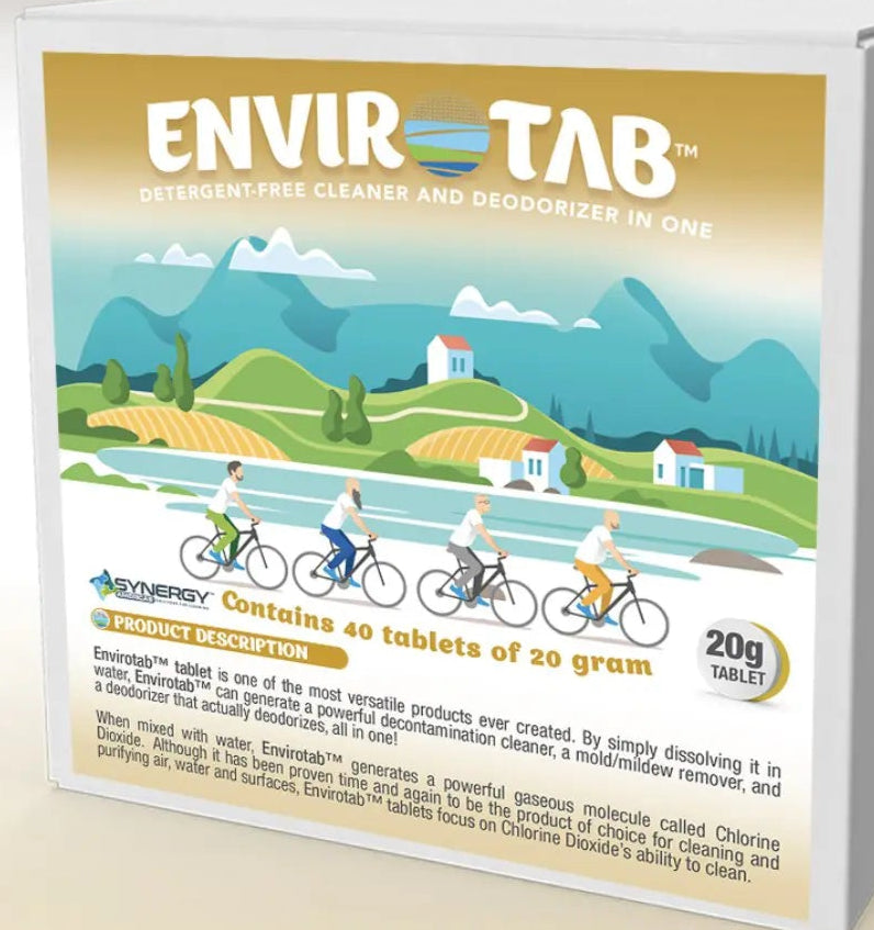 20G Envirotab ClO2-Generating Tablets (40/box)