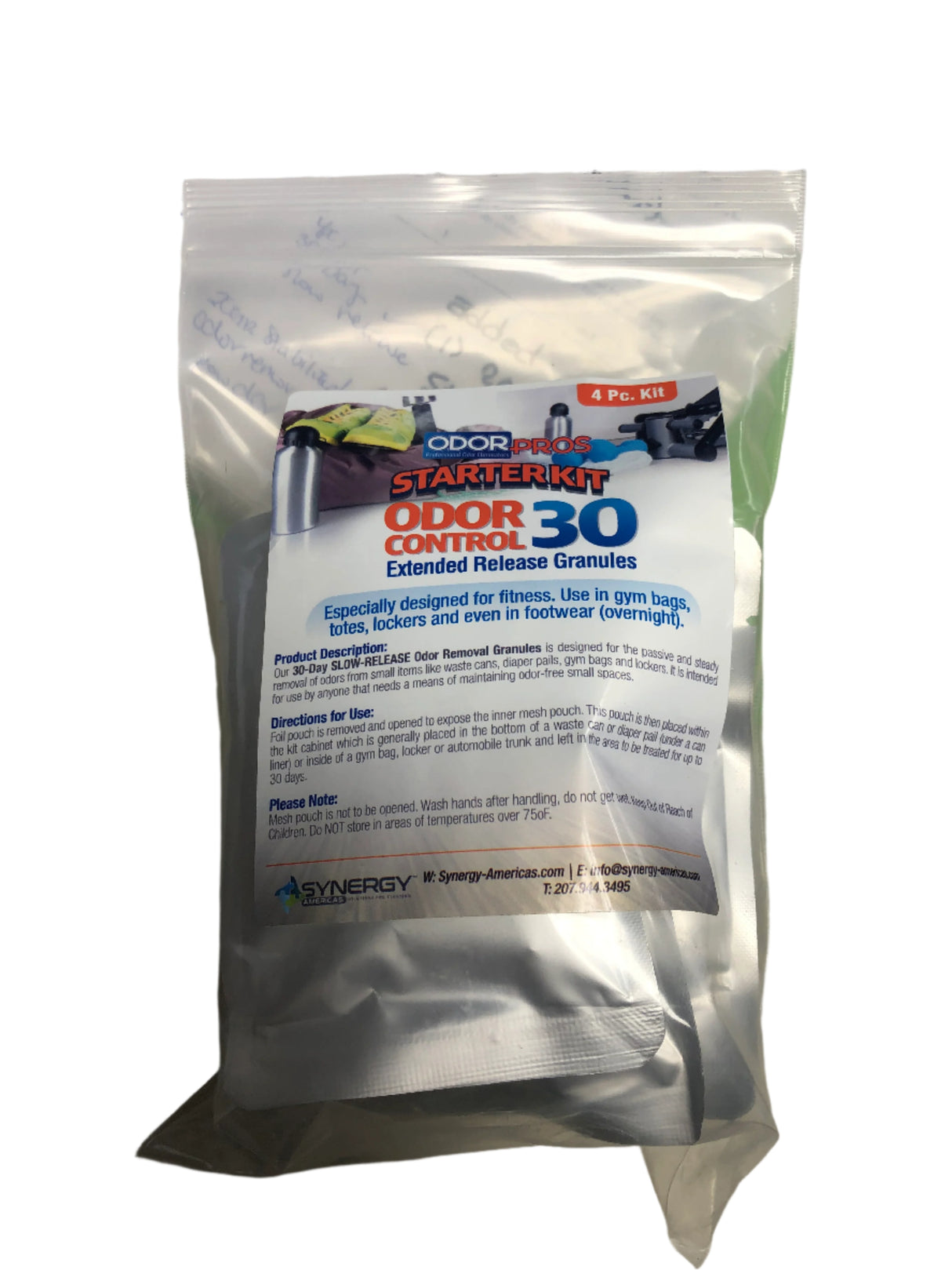 Odor Pros: Odor Control 30 day 4pc kit