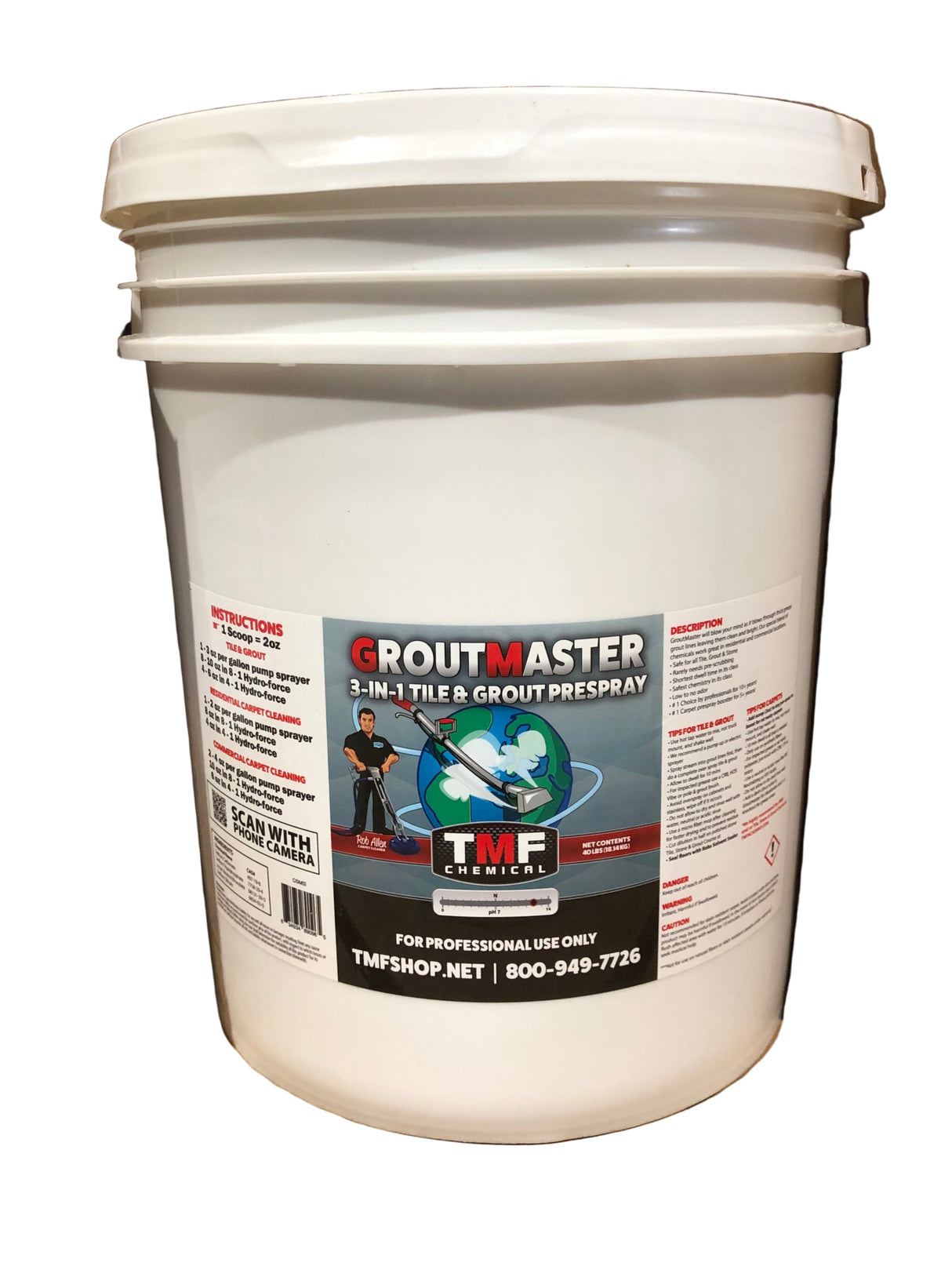 GroutMaster Pail - 5 Gallon Pail