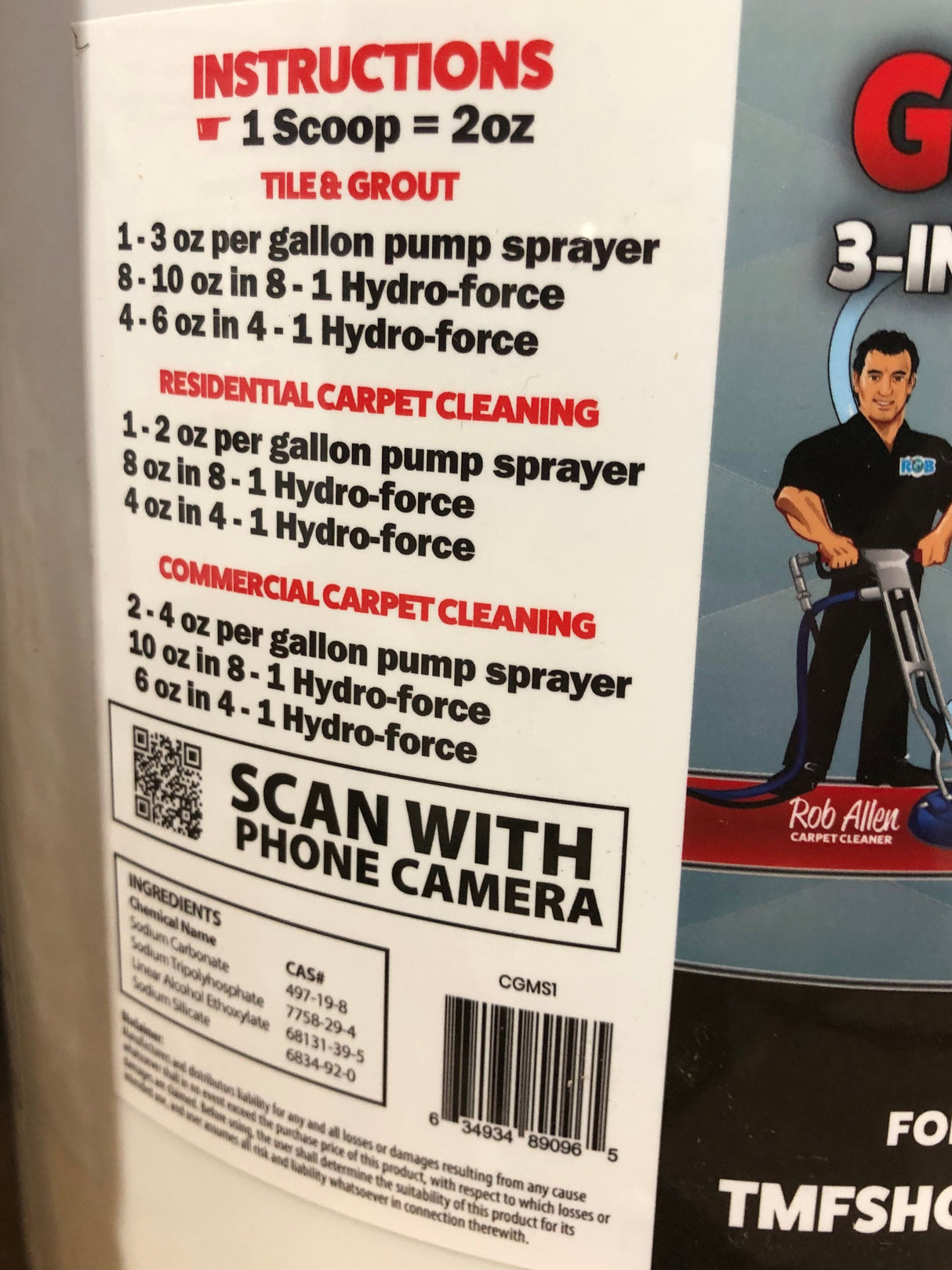 GroutMaster Pail - 5 Gallon Pail