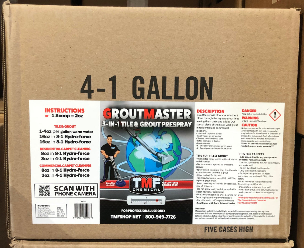 GroutMaster - 1 Gallon Jar