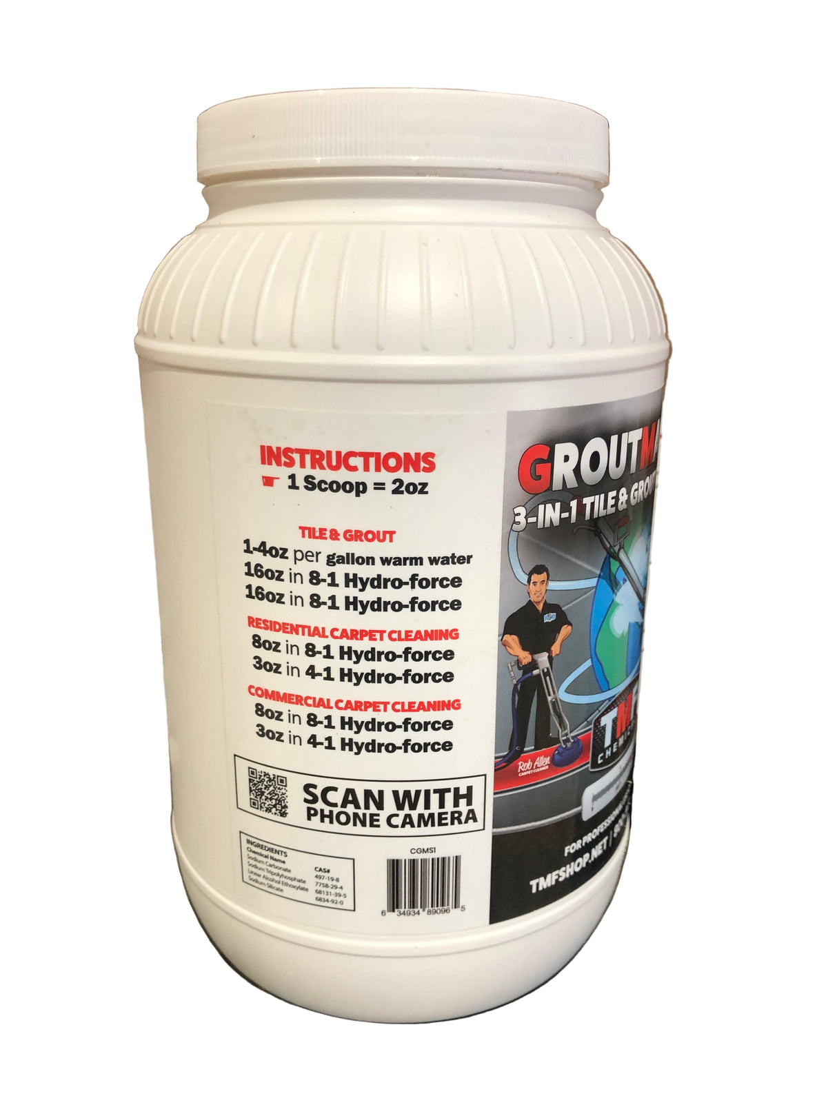 GroutMaster - 1 Gallon Jar