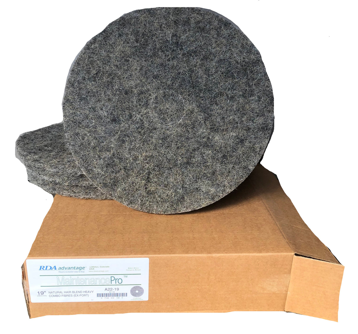 19" Gorilla Carpet Maintenance Pads 5/Box