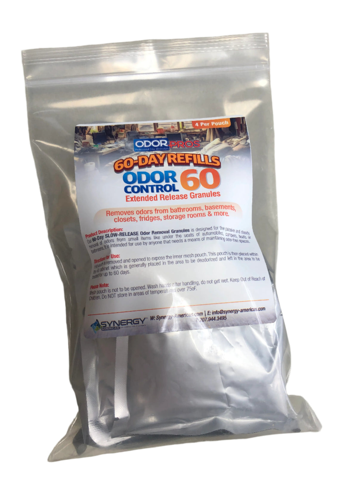 Odor Pros: 60-Day Refills, extended release granules