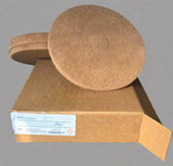 18" Tan Carpet Maintenance Pads 5/Box