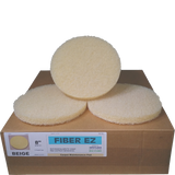 FiberPro 8" Beige Carpet Maintenance Pads
